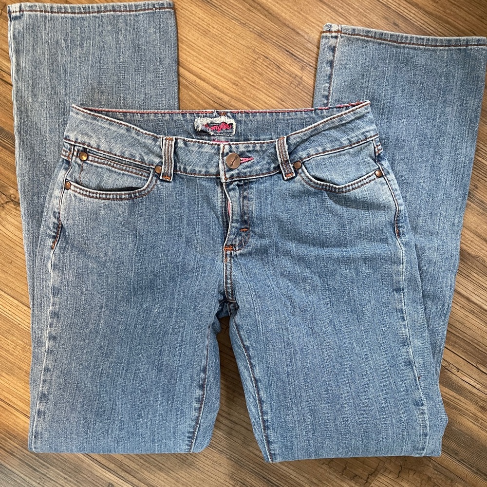 Wrangler Light Blue Jeans for Women